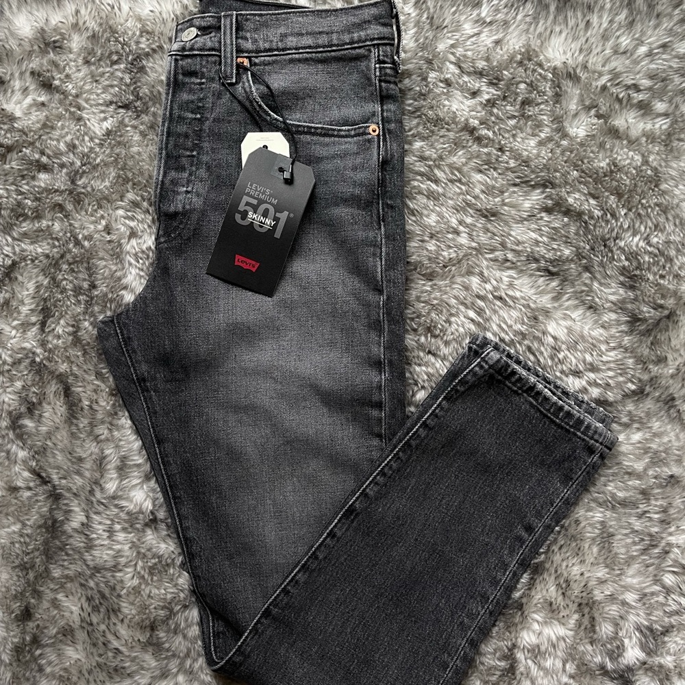 Brand new Levi’s 501 “skinny” style